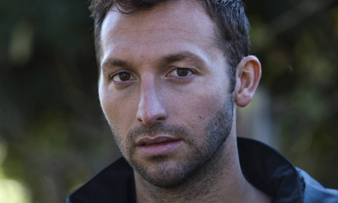 Putting all his cards down on the table: Ian Thorpe. Photo: Supplied