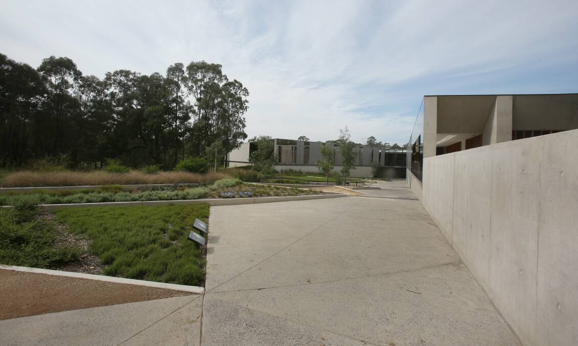 The new PlantBank building at the Australian Botanic Gardens at Mount Annan. Picture: ROBERT PEET
