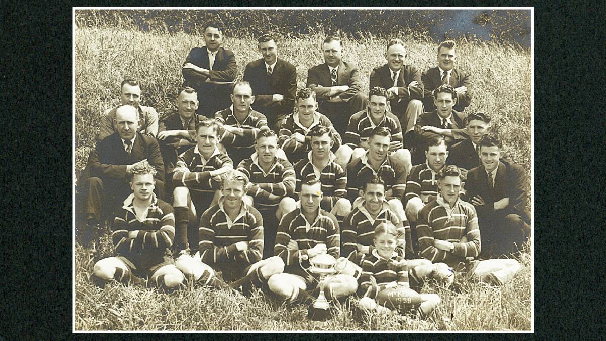 Mount Kembla Rugby League Football Club, Willers Group 7 Grade and Illawarra 1st Grade Competition 1939. 