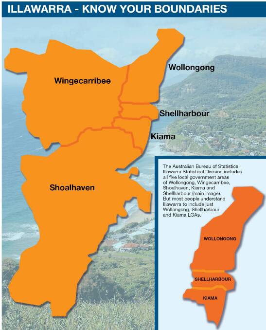 Shoalhaven becomes part of the Illawarra