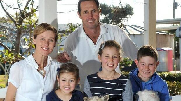The Hunt family seemed to be a normal, loving family. Picture: LES SMITH