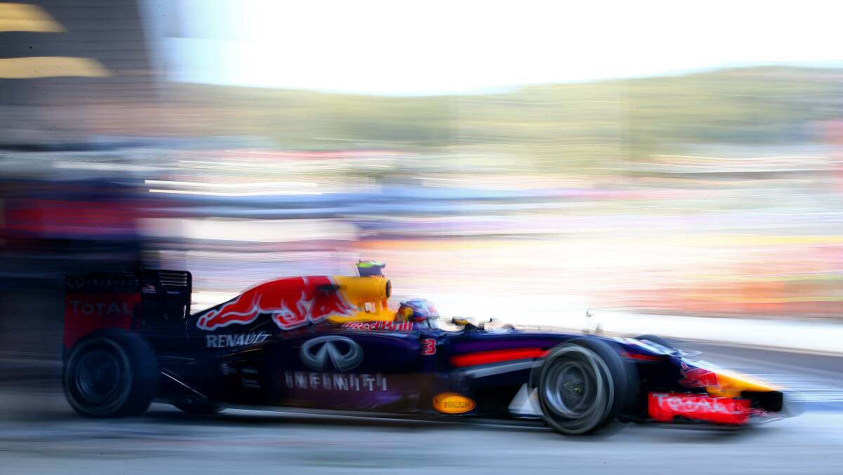 Daniel Ricciardo drives during practice ahead of the Italian Grand Prix in September. Picture: GETTY IMAGES