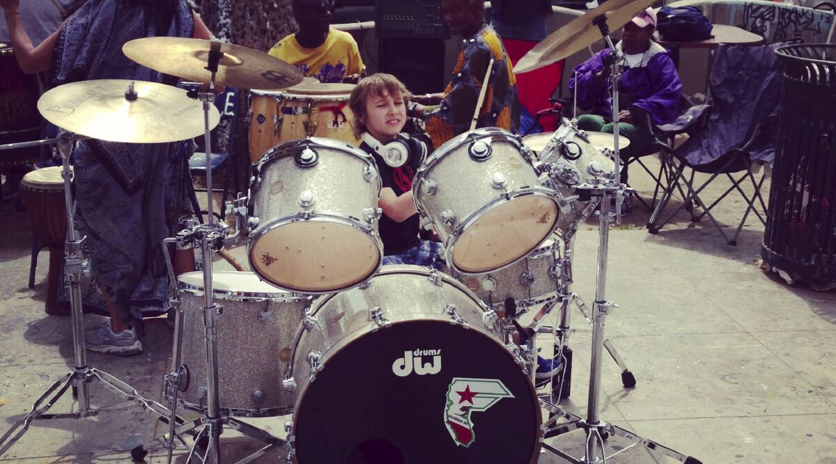 Jagger Alexander-Erber is only 11, but has won over fans and rock stars alike with his prodigious drumming skills.