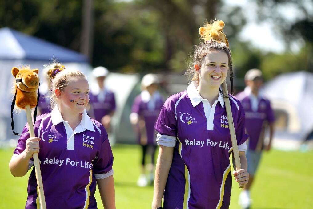 The 2014 Shellharbour Relay for Life. Picture: SYLVIA LIBER