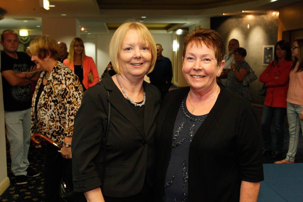 Marilyn Cerezo and Janice Perbery at the Novotel.