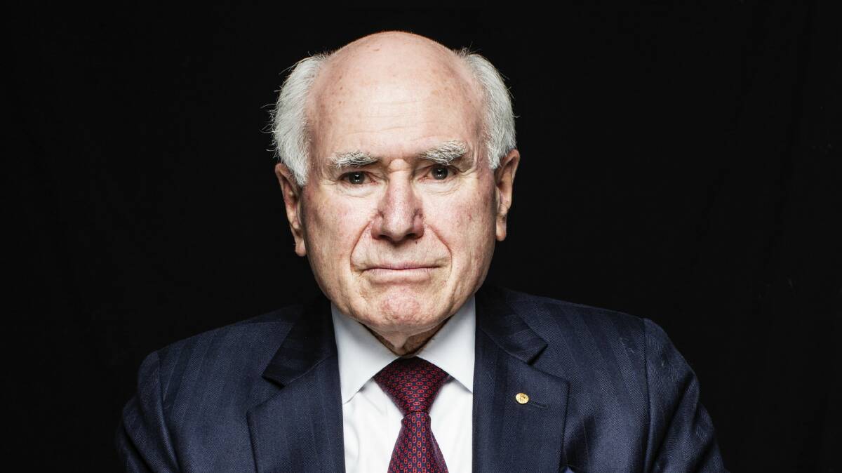 "I left a country that was stronger and prouder than it had been when I came to power": John Howard. Picture: NIC WALKER