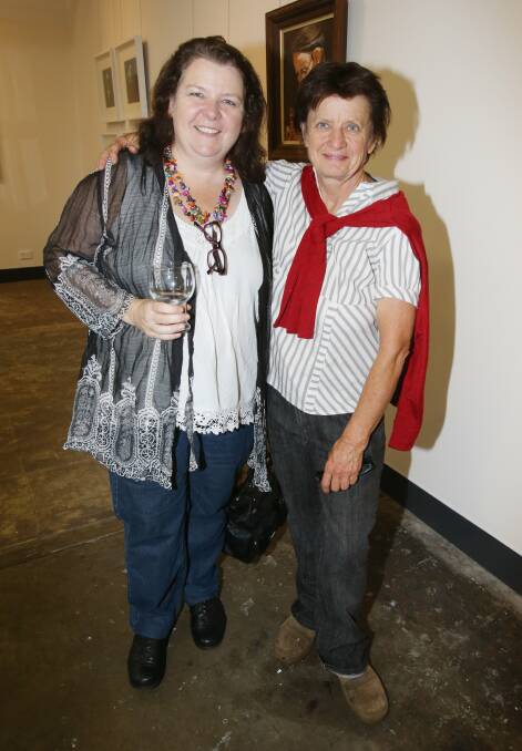 Roseleen Healy and Deborah Redwood at Project Contemporary Artspace.