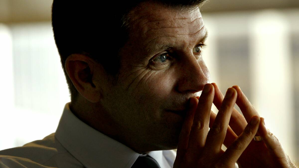 Mike Baird: ''I'm not going to hide who I am.'' Picture: STEVEN SIEWERT