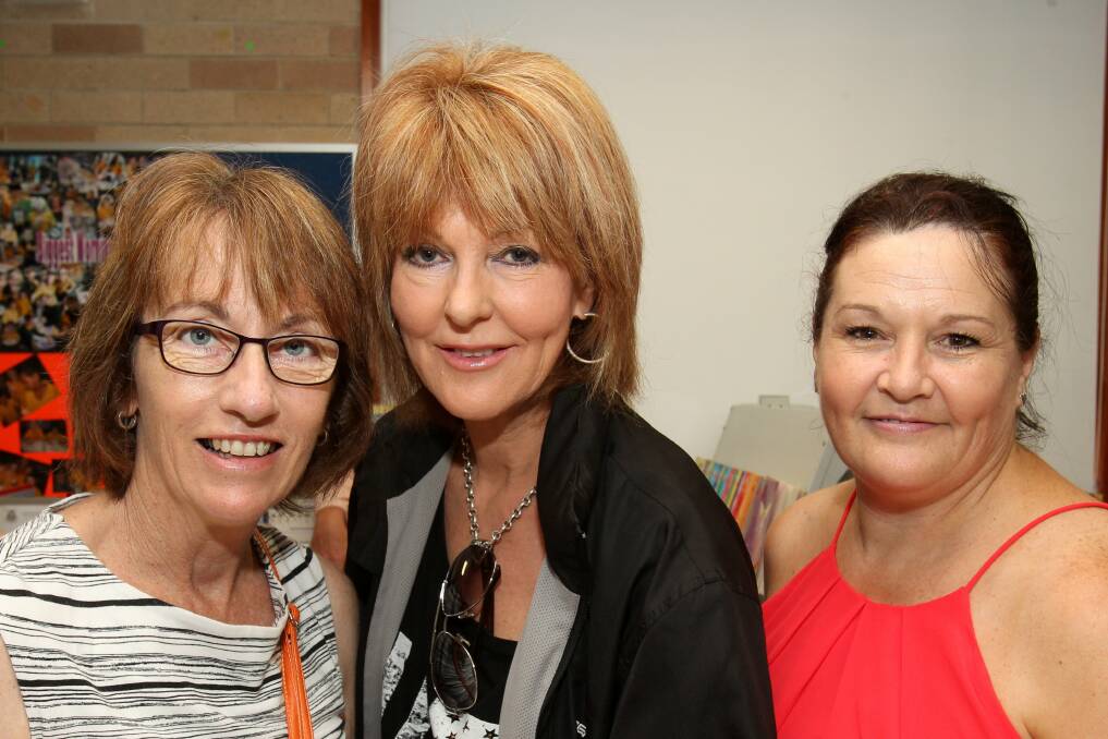 Bev Corfield, Liz Castelli and Barbara Nolan at Warilla North Public School’s 50th anniversary celebrations.