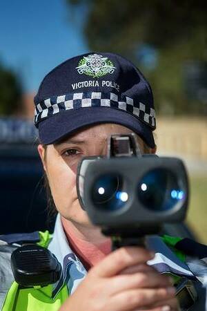 Police speed guns have technical limitations that govern their use. Picture: GARY SISSONS