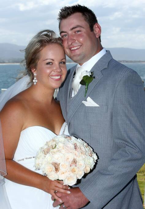 March 23: Kylie Walsh and Jayme Sherritt were married at Flagstaff Hill, Wollongong.