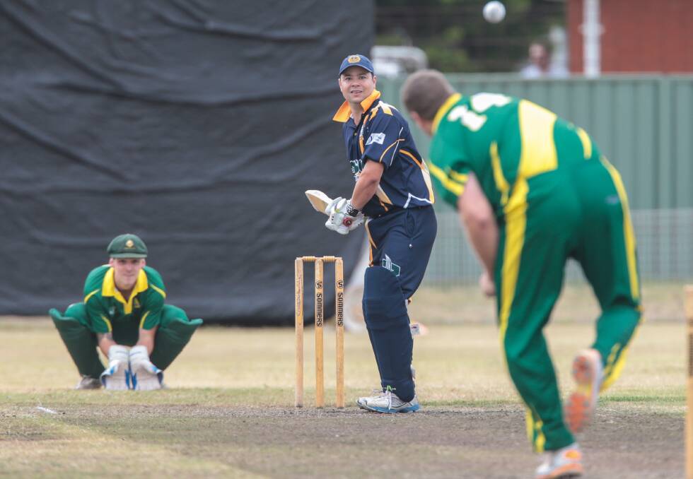 All class: Lake Illawarra batsman Scott Ulcigrai blasted 126 to have the Lakers on top against Albion Park in South Coast cricket 
