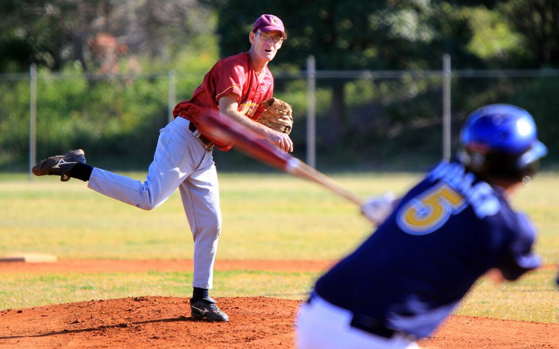 Solid:  Starting pitcher Mick Talty's experience was a key factor in Wests Cardinals beating Berkeley Eagles 8-5 in Saturday's Illawarra baseball elimination semi-final. 