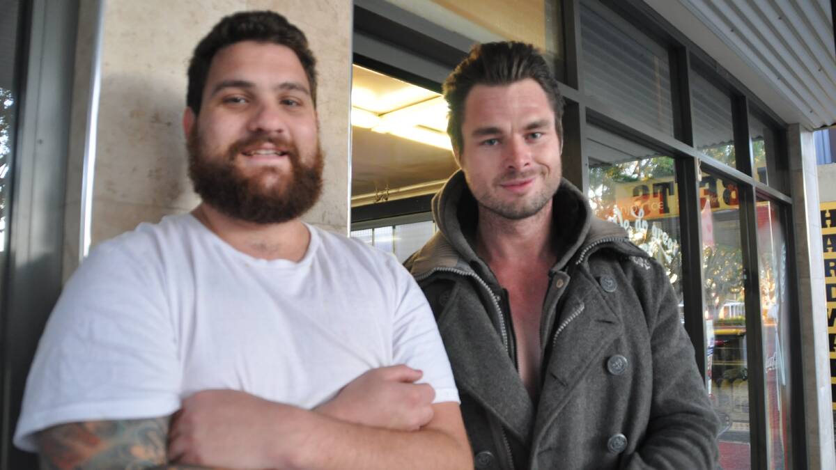 Baker Daniel Manwarring and martial arts trainer Travis Downes are being hailed heroes after this morning's dramatic rescue.