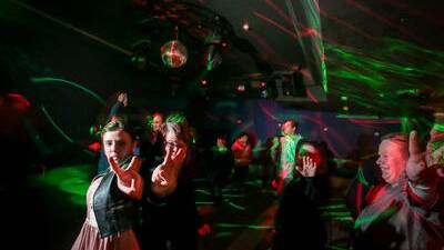 A scene from an Ables Nightclub event for people with a disability. Picture by Adam McLean.
