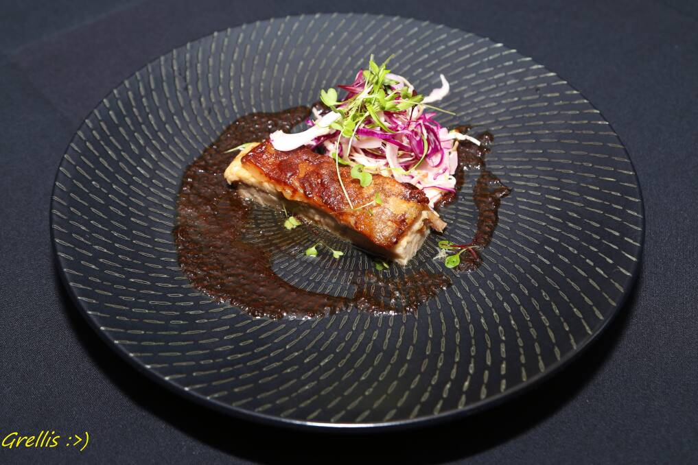 A dish from a recent Lagoon Experimental Kitchen. Picture by Greg Ellis.
