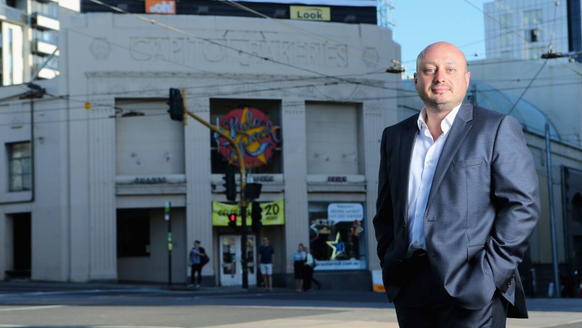 Melbourne businessman Larry Kestelman. Picture: WAYNE TAYLOR