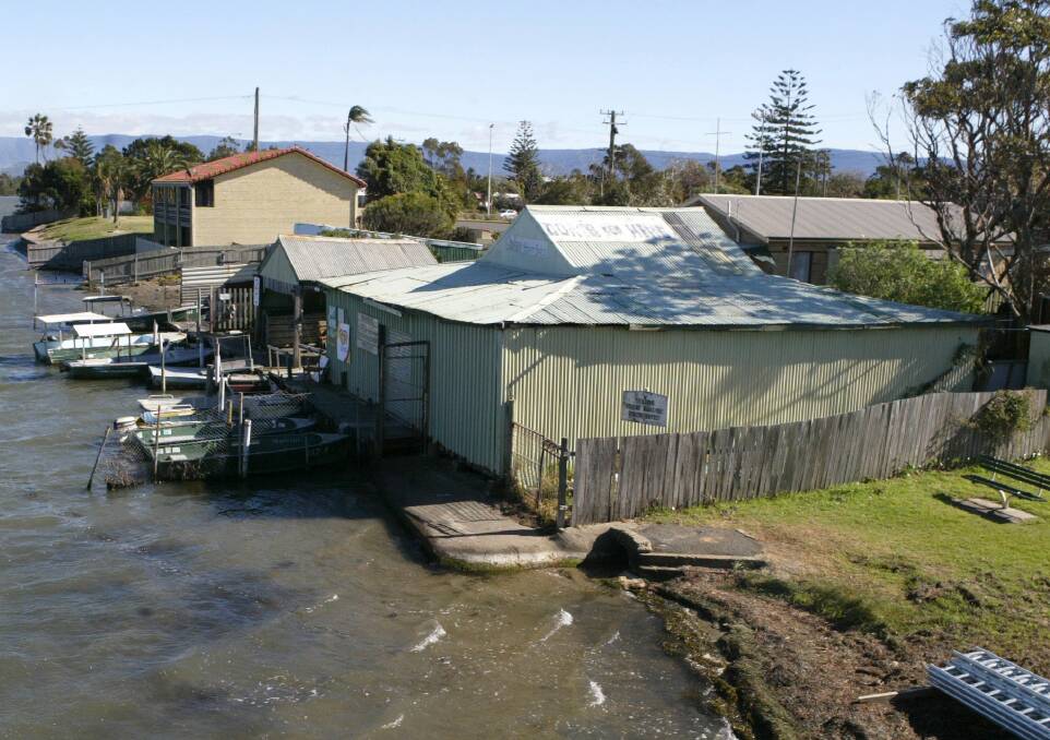 History: The Windang Boats Sheds in 2005 before they were demolished.
Picture: Illawarra Mercury.
