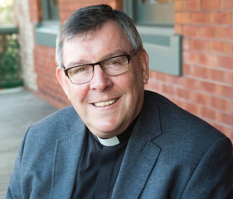 New appointment: Father Brian Mascord will be ordained as the fifth Bishop of Wollongong at WIN Entertainment Centre on February 22.
