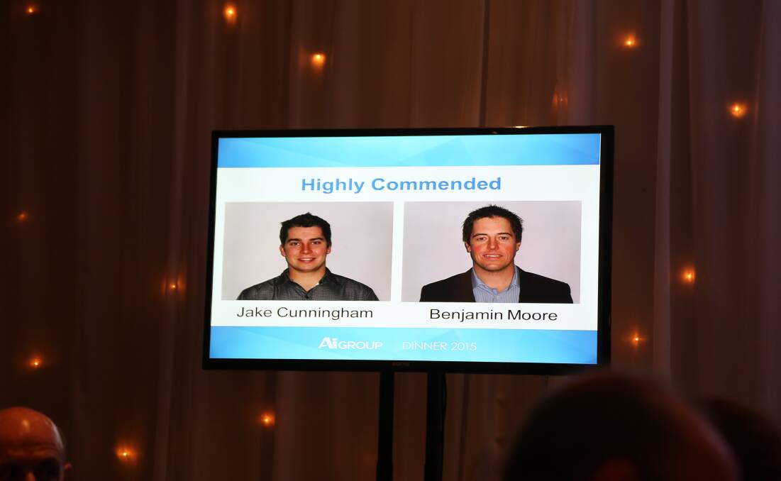The Highly Commended recipients. Picture: Greg Ellis
