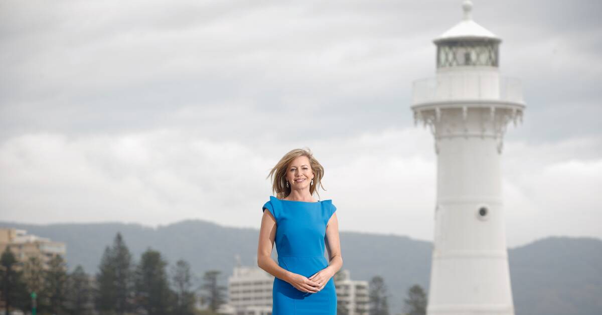 Local news: Nine News reader Vanessa O’Hanlon is one week away from anchoring a new regional news service for the Illawarra & South Coast. Pic: Adam McLean.



