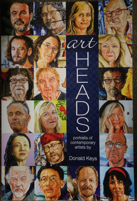 Art Heads: The 20 contemporary artists featured in Donald Keys recently completed collection of portraits called Art Heads. The launch exhibition officially opens on May 20. 
