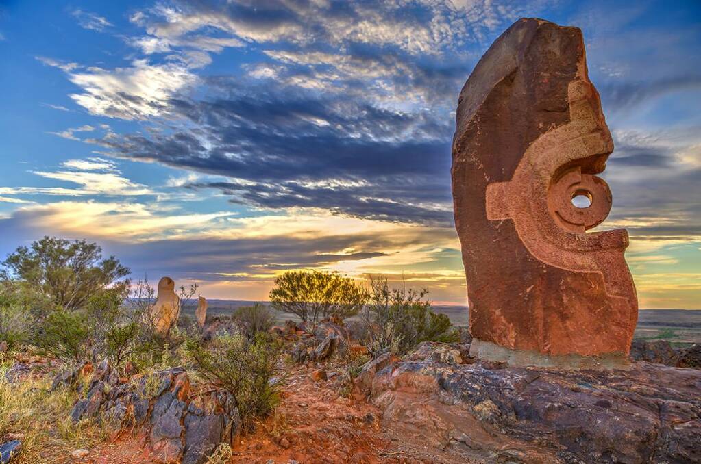 The Living Desert Sculpture image taken by Dale Ketteringham was chosen as one of the best from 16,000 entries in the #ILoveNSW photo competition.


