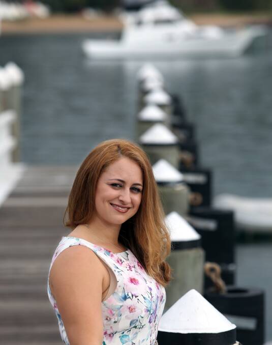 National finalist for Young Australian of the Year: Melissa Abu-Gazaleh. Picture: Robert Peet.