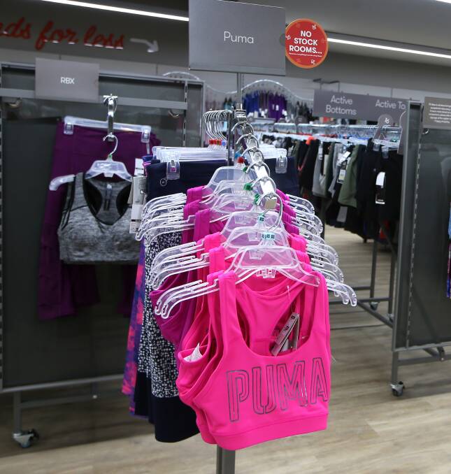 There is plenty of colour inside new TK Maxx: Picture: Sylvia Liber

