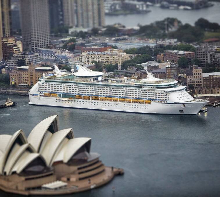 Welcoming a giant: Voyager of the Seas will arrive in Port Kembla on December 27 and January 18. 

