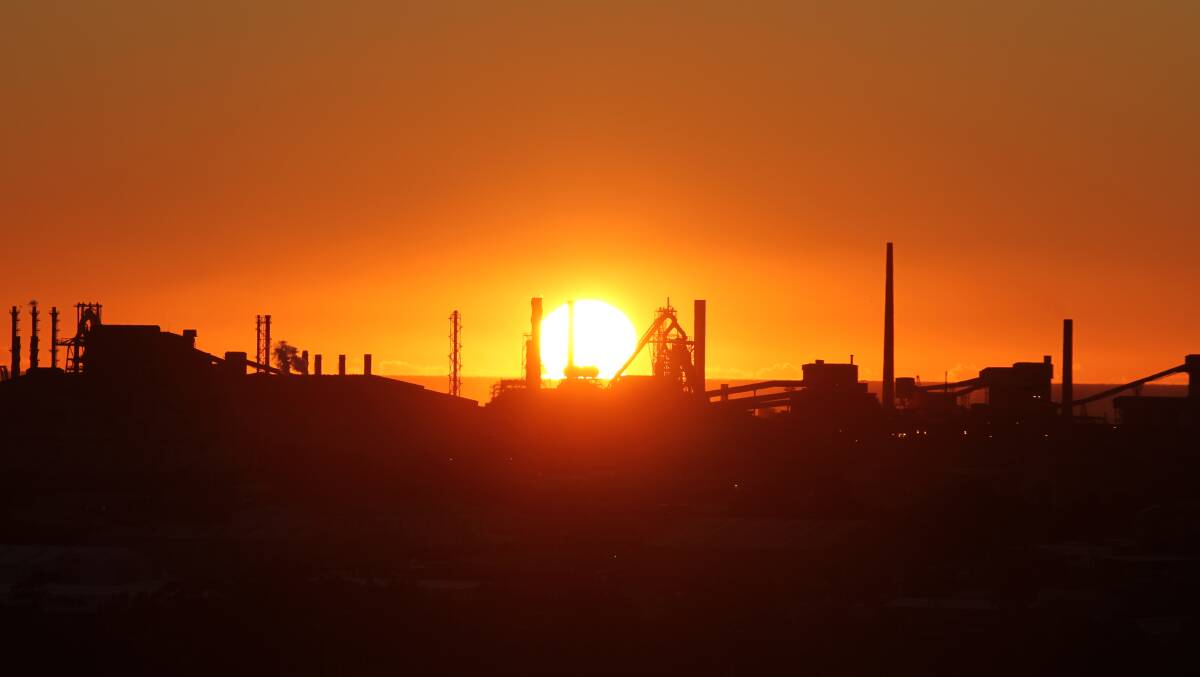 NEW DAWN:BlueScope Steel has decided to keep Port Kembla open, but at the cost of 500 jobs. Picture: Greg Ellis.
