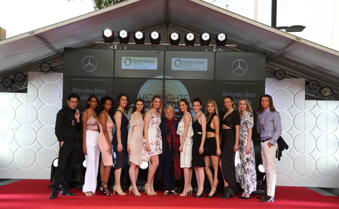 Highlights on Mental Health: The Illawarra's Top Model finalists with Robyn te Velde. Picture: Greg Ellis.
