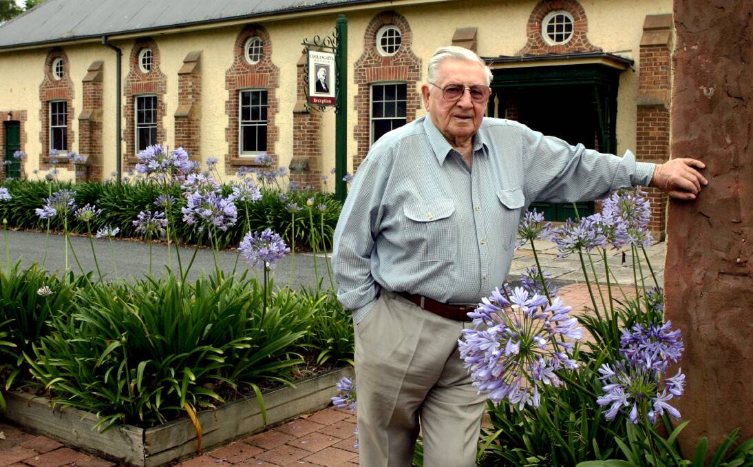 Historic legacy: Colin Bishop died this week aged 94. He is the man who had the vision to save and restore an important piece of Australian history on the South Coast.
 