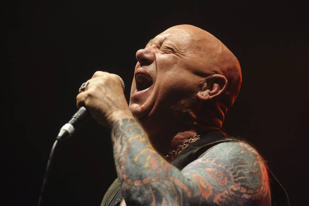 Personal journey: Rose Tattoo's Angry Anderson to speak at Illawarra Business Chamber's Mental Health in the Workplace lunch in Wollongong. Picture Mick Tsikas.




