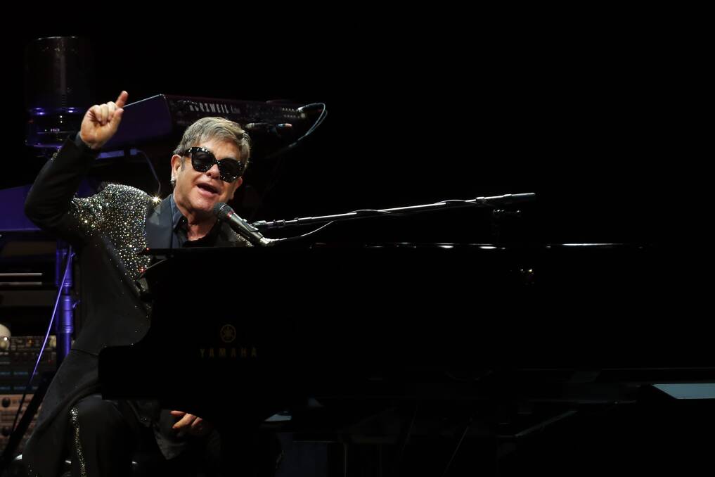 Elton John show a boost for Wollongong. Picture: Sylvia Liber.
