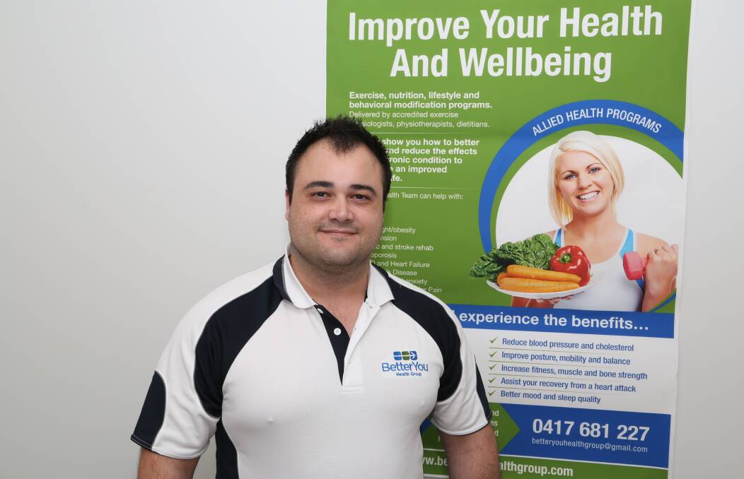 Better health for U2: Junior Chamber International Illawarra member Josh Tree wants to help educate as many people as possible about preventative health measures and hold a free Men's Health Day in 2017. Pic: Greg Ellis.


