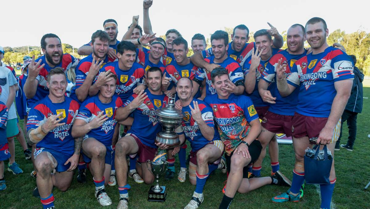 Gerringong won their third title in six years with Sunday's heart-stopping grand final win over Shellharbour.
