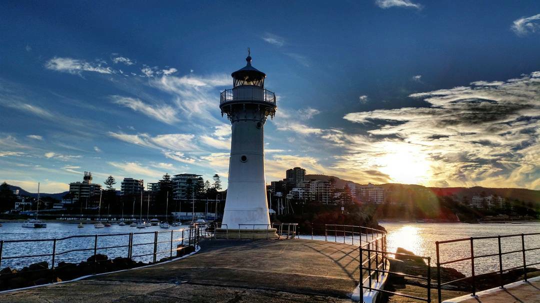 SEEING THE LIGHT: The Little Lighthouse by  Anthony Collier.  Send us your pictures to letters@illawarramercury.com.au or post to our Facebook page. 