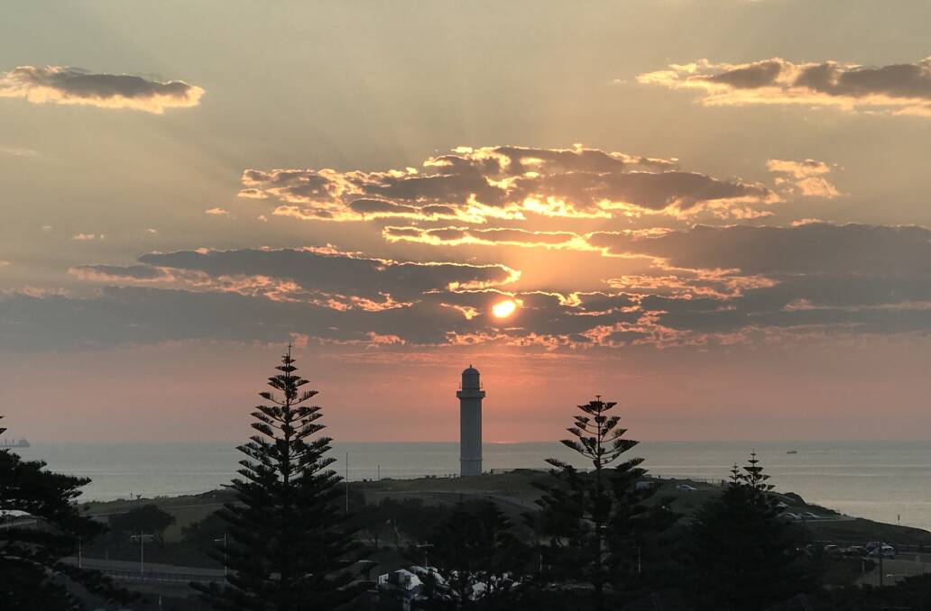 WHAT A VIEW: Sunrise from my balcony by Arthur Booth. Send us your photos to letters@illawarramercury.com.au or post on our Facebook page.
