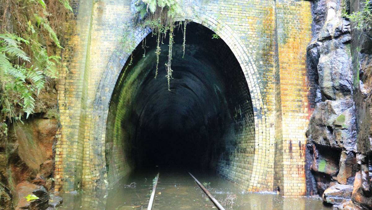 TUNNEL VISION: Anita Pallas' image of the Helensburgh Tunnel.  Send your image to letters@illawarramercury.com.au or share it on our Facebook page.