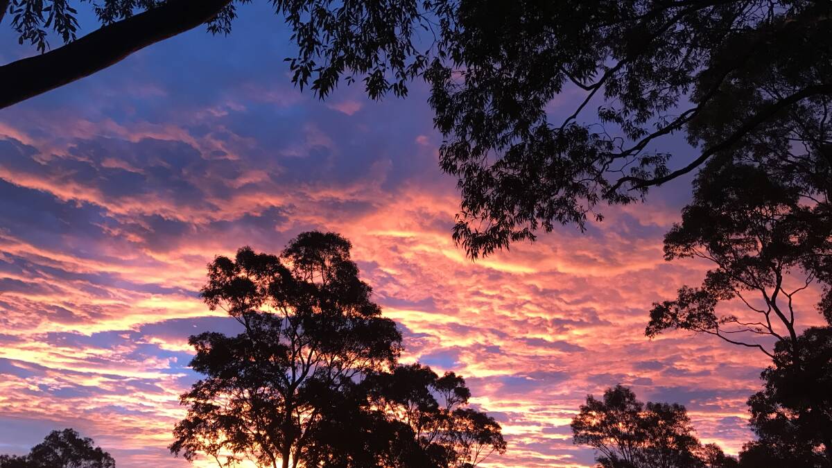 AGLOW: Sunset by Carlo Vissaglo. Send your image to letters@illawarramercury.com.au or share it on our Facebook page.