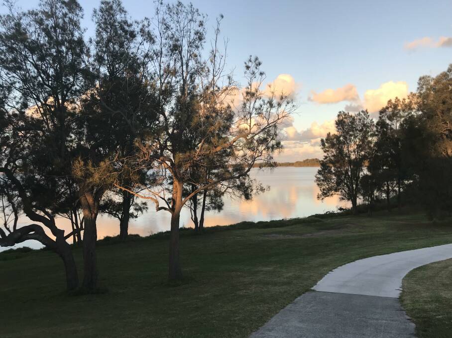 TWILIGHT: Sunset by the lake by Rylee Cole.  Send your pictures to letters@illawarramercury.com.au or post to our Facebook page.