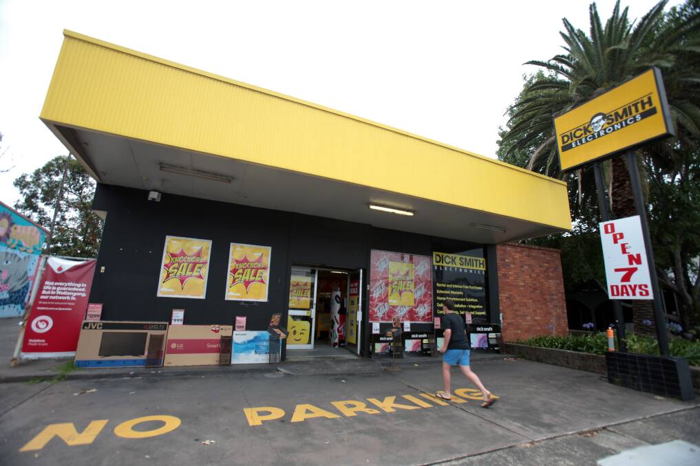 Dick Smith's Wollongong store. Picture: Adam McLean