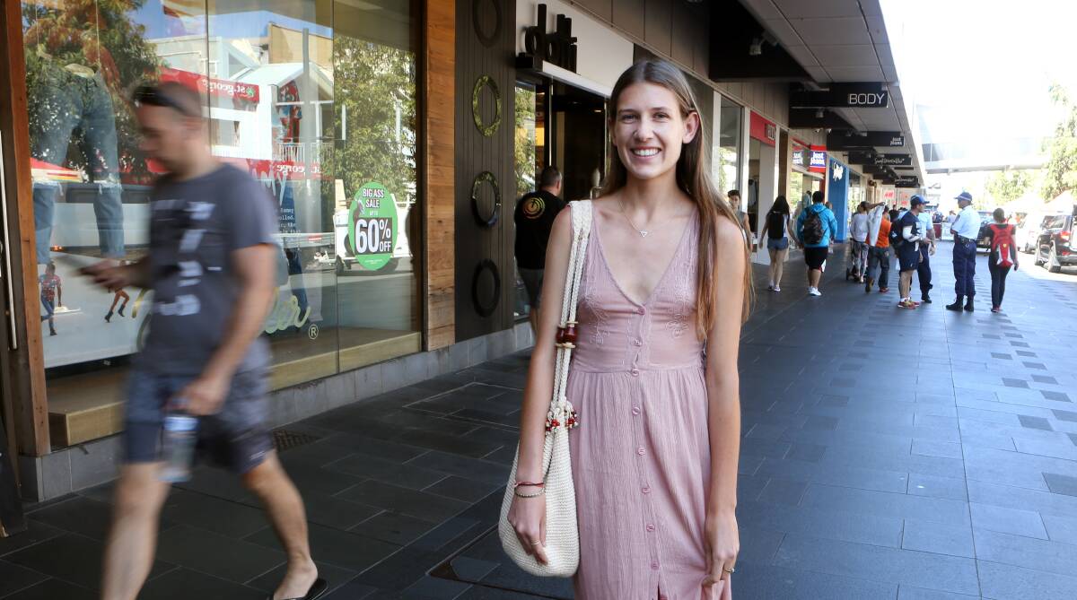 'EVERY LITTLE BIT HELPS': Twenty-year-old University of Wollongong student Sage Fowler, who is employed in the hospitality industry, is one of tens of thousands of Illawarra workers affected by penalty rate cuts. Picture: Sylvia Liber