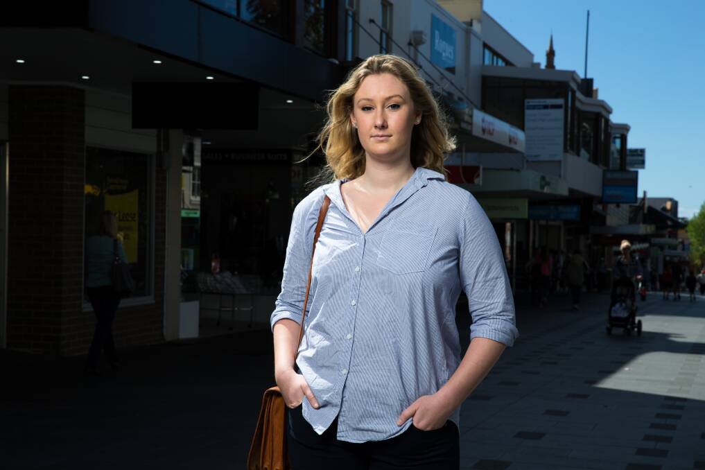 Wollongong student Lucy Vance, 19, was back-paid on Tuesday. Picture: Janie Barrett