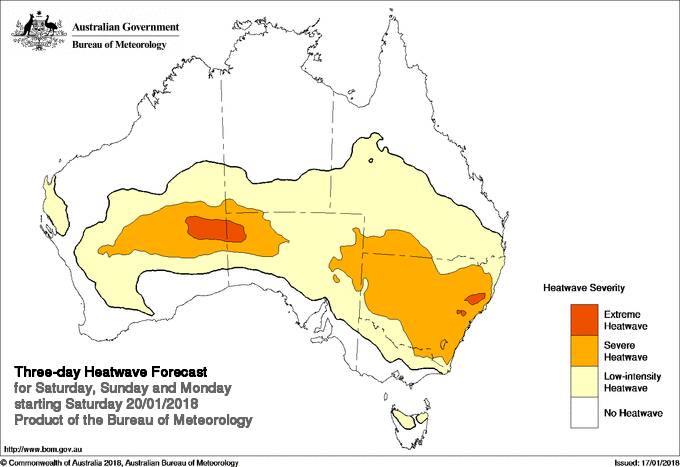 Severe heatwave headed for the Illawarra
