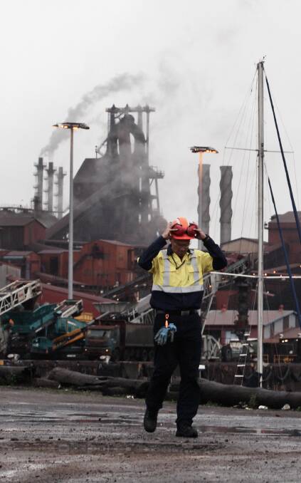 HELP: BlueScope workers who will lose their jobs as part of the company's cost-saving measures have been offered government help to retrain. Picture: Peter Braig