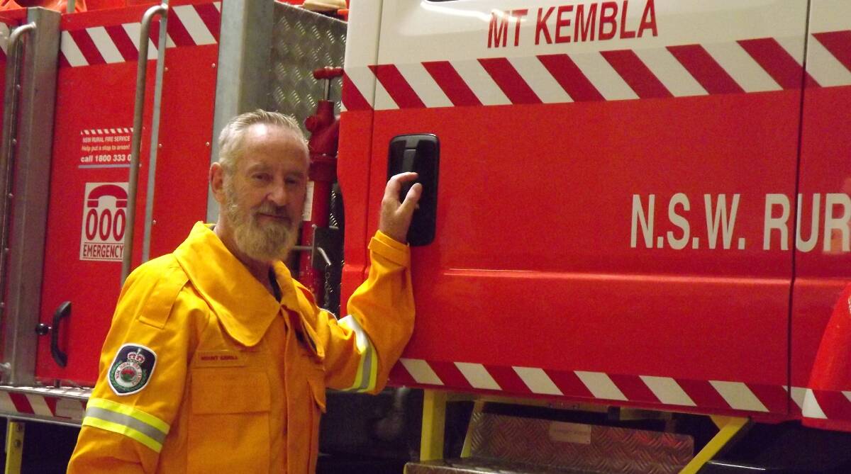 John Bourke is "key to maintaining the fleet of Mount Kembla trucks and all manner of light equipment that makes up the brigade", his AFSM citation says.