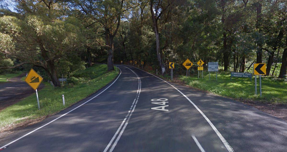 The entry at the base of Macquarie Pass. Picture: Google Maps