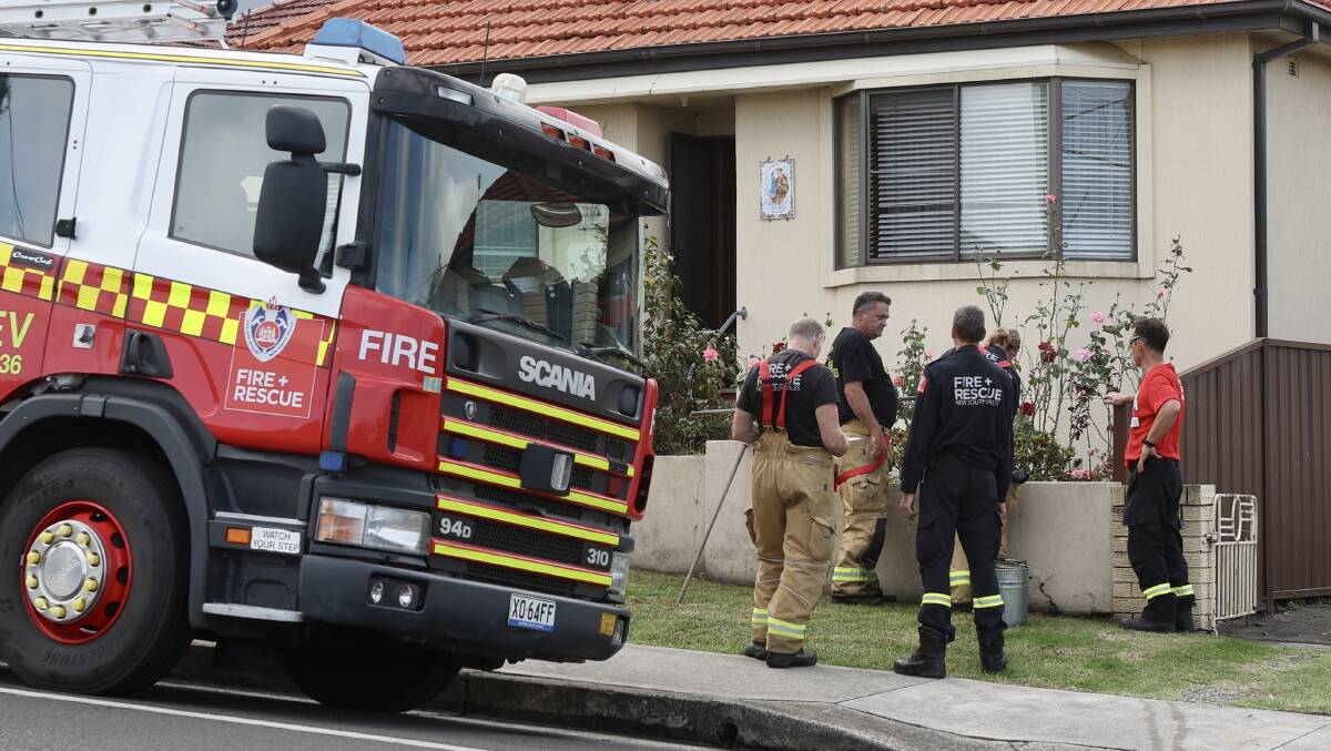 An elderly couple have had their kitchen destroyed by fire at their Lake Heights home on Thursday, March 28, 2024. Pictures by Adam McLean, supplied